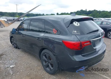 2016 Acura Mdx Acurawatch Plus Package z USA, uszkodzony, nr VIN 5FRYD4H28GB046464